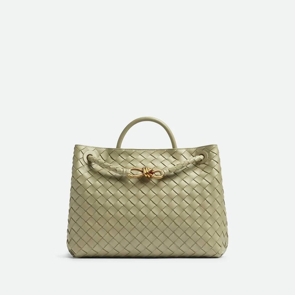 商品Bottega Veneta|【预售】 BV葆蝶家 24秋冬 女士 手提包 Andiamo Moyen Format 766016VCPP12943,价格¥36581,第1张图片