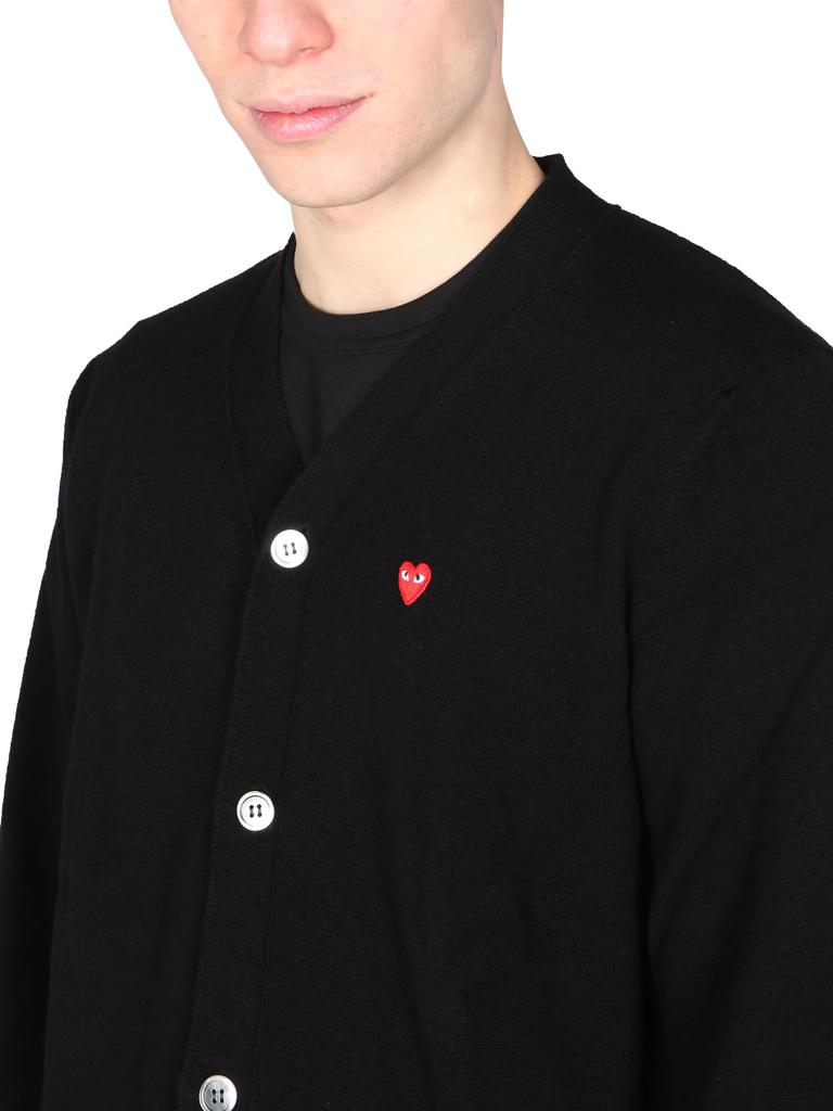 Comme des Garçons Play Jersey With Logo Patch商品第3张图片规格展示