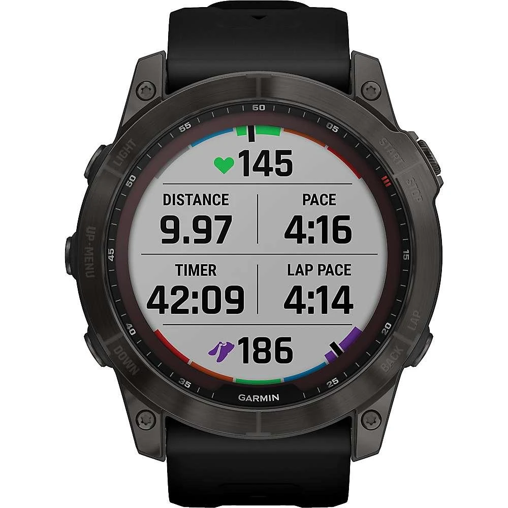 商品Garmin|Garmin Fenix 7X Sapphire Solar Watch,价格¥7429,第4张图片详细描述