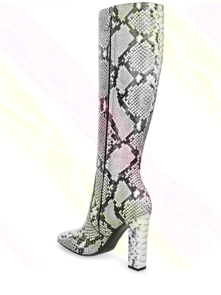 商品Michael Kors|110mm Carly Runway Python Print Boots,价格¥9164,第3张图片详细描述