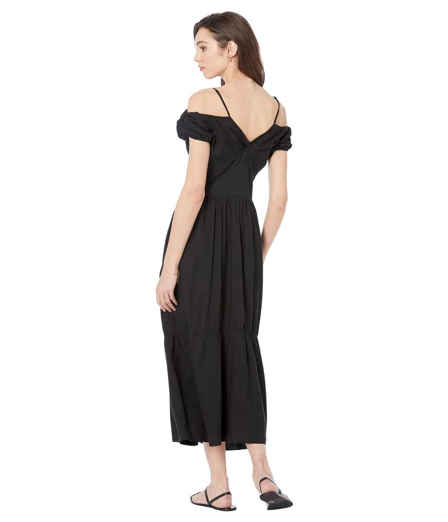 商品Vince|Off Shoulder Twist Front Dress,价格¥2061,第2张图片详细描述