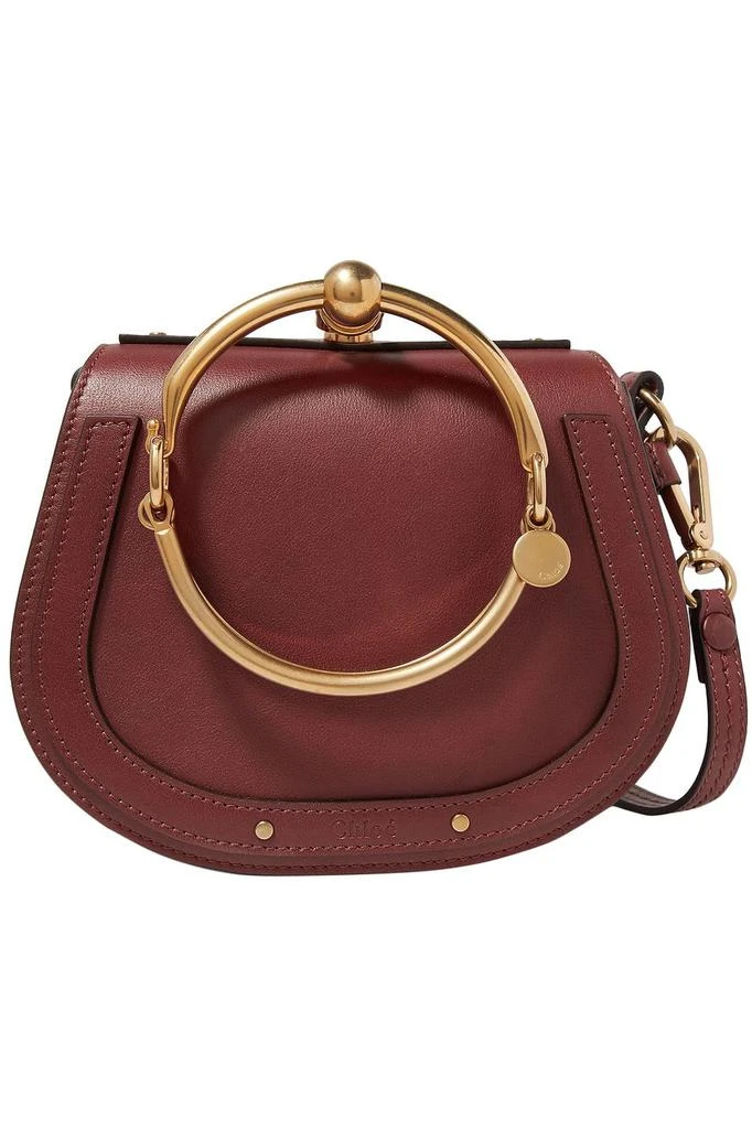 商品Chloé|Nile Bracelet small leather and suede 单肩包,价格¥6907,第1张图片