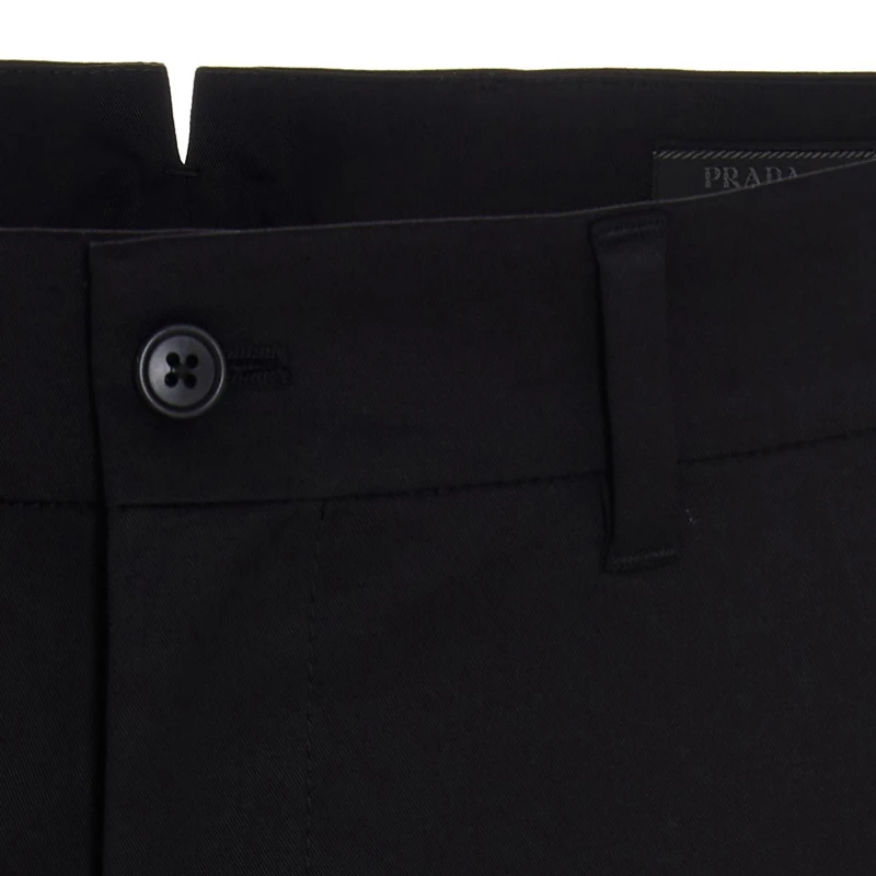 PRADA 男士西装裤黑色 SPE12-1GQS-F0002 商品