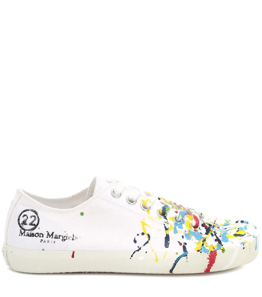 商品MAISON MARGIELA|Tabi canvas low-top sneakers,价格¥4121,第4张图片详细描述