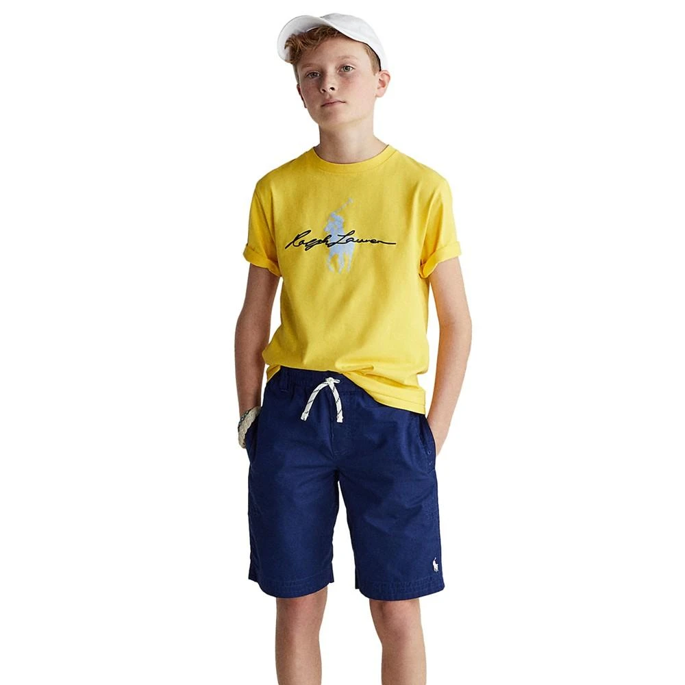 商品Ralph Lauren|Big Boys Twill Shorts,价格¥130,第4张图片详细描述