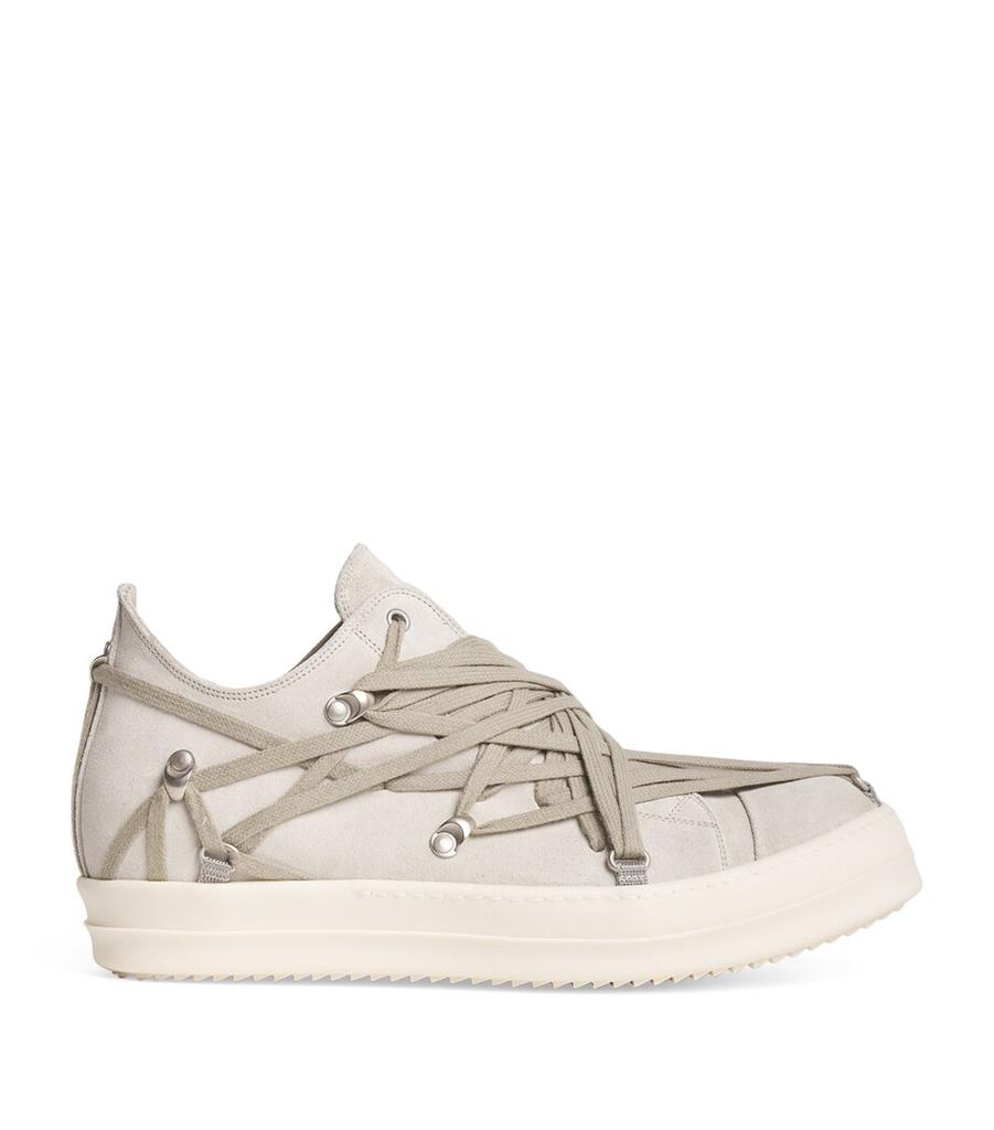Rick Owens Suede Megalace Sneakers - Casual Shoes - Compare