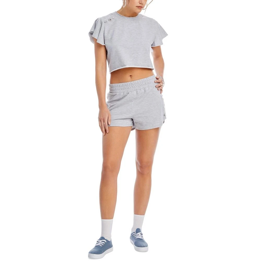 商品Juicy Couture|Women's Side-Snap French Terry Shorts,价格¥178,第4张图片详细描述