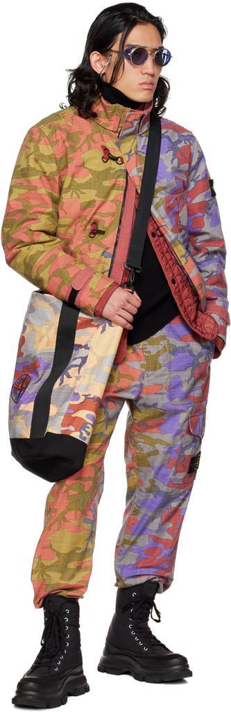 商品Stone Island|Multicolor Printed Cargo Pants,价格¥6204,第7张图片详细描述