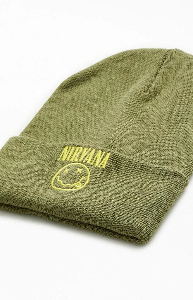 商品PacSun|Nirvana Smiley Face Beanie,价格¥87,第2张图片详细描述