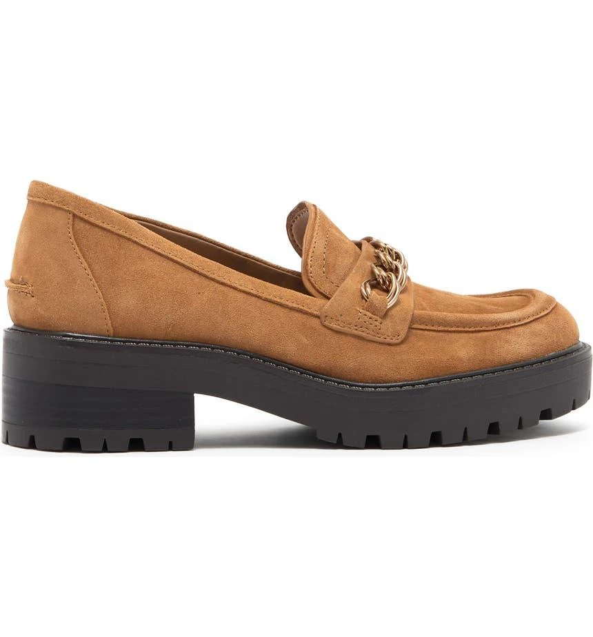 商品Sam Edelman|Taelor Chain Link Leather Lug Sole Loafer,价格¥697,第3张图片详细描述
