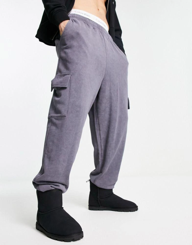 商品ASOS|ASOS DESIGN slippers boot in black,价格¥263,第2张图片详细描述