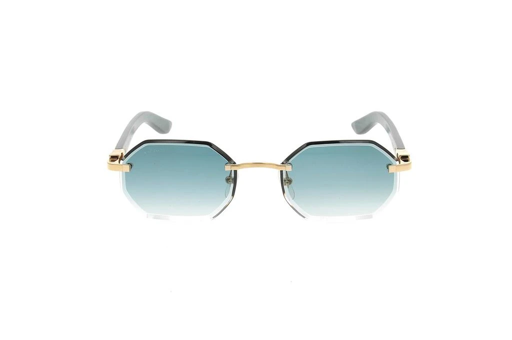 商品Cartier|Cartier Geometric Frame Sunglasses,价格¥18264,第1张图片