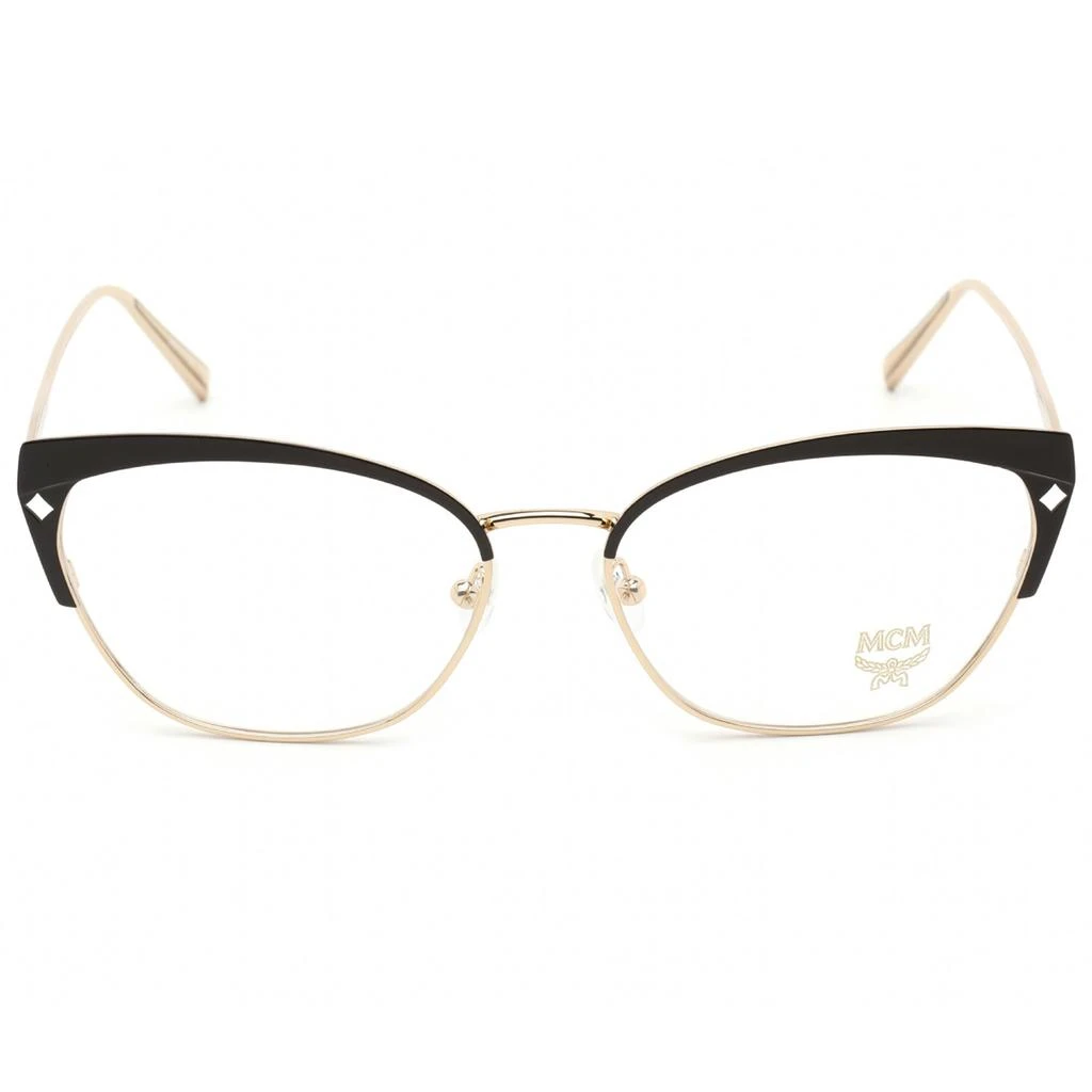 商品MCM|MCM Women's Eyeglasses - Clear Demo Lens Gold/Black Cat Eye Frame | MCM2113 733,价格¥378,第2张图片详细描述