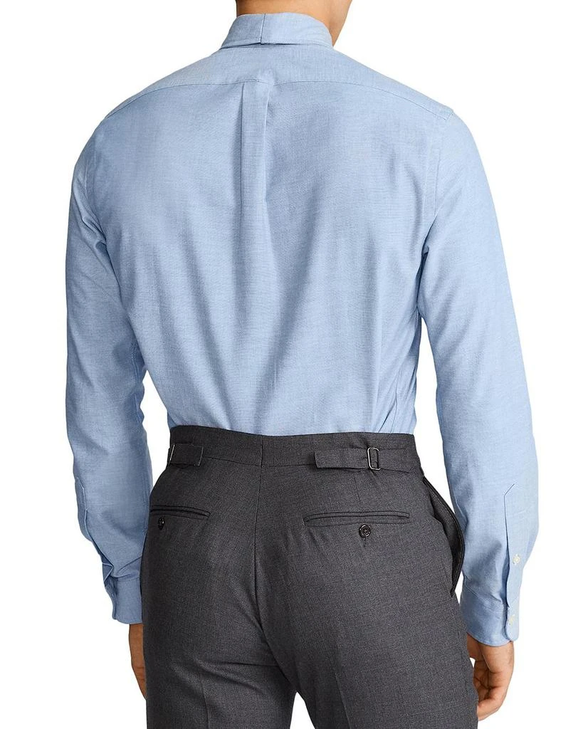 商品Ralph Lauren|Long Sleeve Cotton Oxford Button Down Shirt - Classic & Slim Stretch Fits,价格¥937,第3张图片详细描述