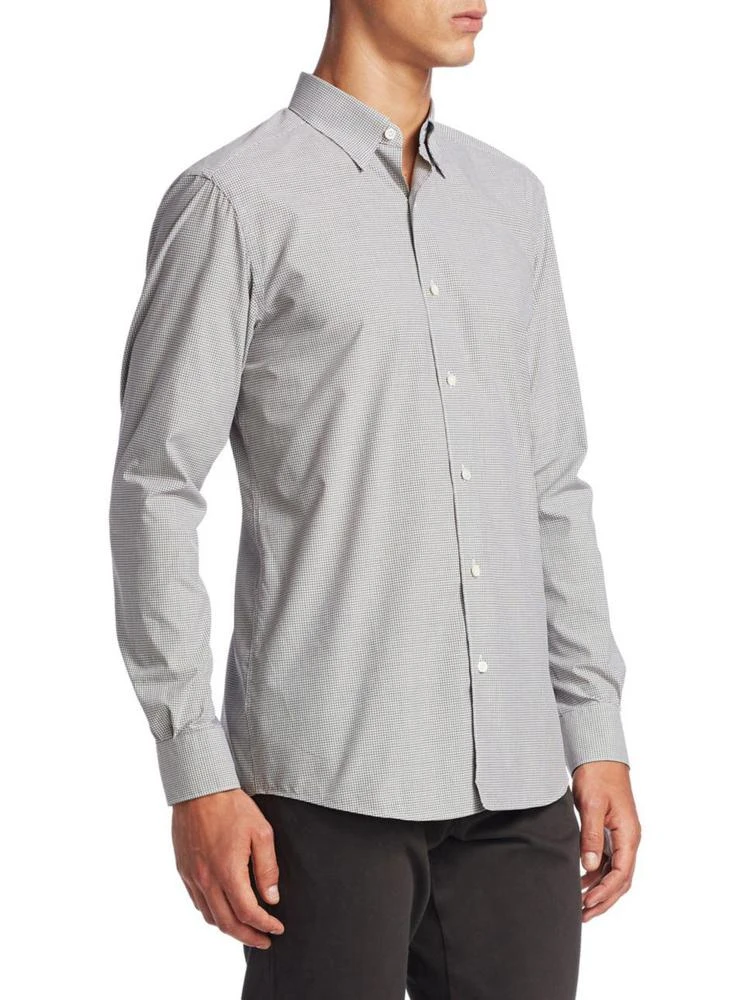 商品Zegna|Cotton Button-Down Shirt,价格¥1467,第3张图片详细描述