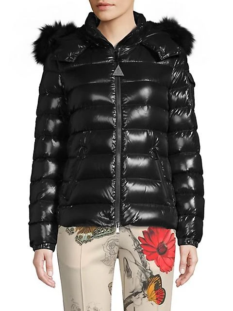 商品Moncler|Badyfur Fur-Trim Puffer Jacket,价格¥14885,第1张图片