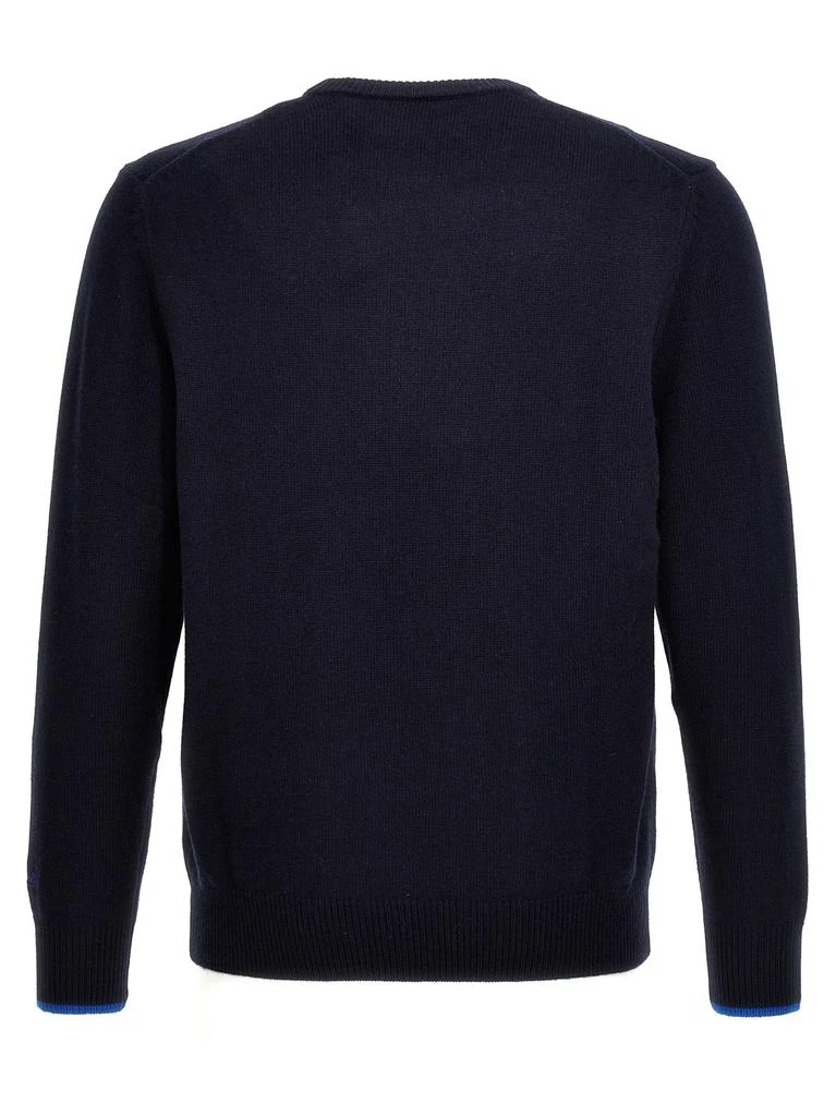 商品Mc2 Saint Barth|All I Need Is Gin Tonic Sweater, Cardigans Blue,价格¥936,第2张图片详细描述