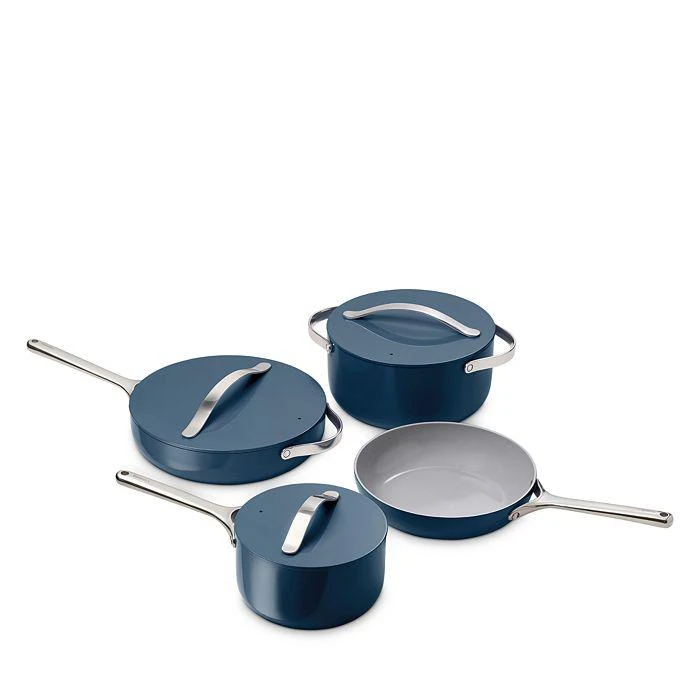 商品Caraway|Non-Toxic Ceramic Non-Stick Cookware 7-Piece Set,价格¥2948,第3张图片详细描述