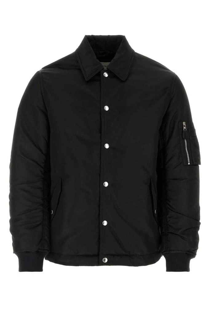 商品Alexander McQueen|Alexander McQueen Button Up Collared Jacket,价格¥11705,第1张图片