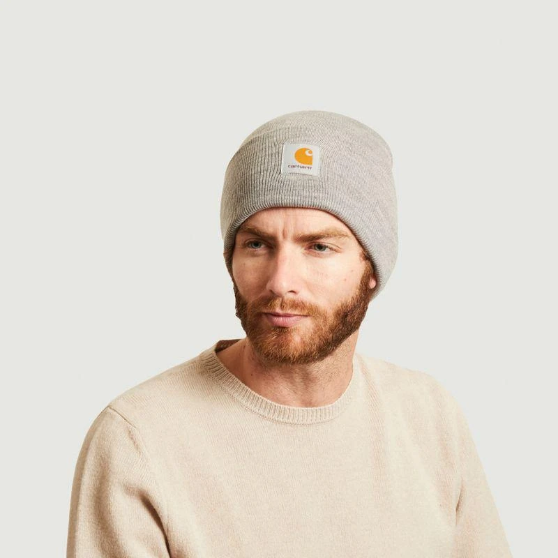 商品Carhartt|Watch Cap Grey Heather Carhartt WIP,价格¥106,第2张图片详细描述