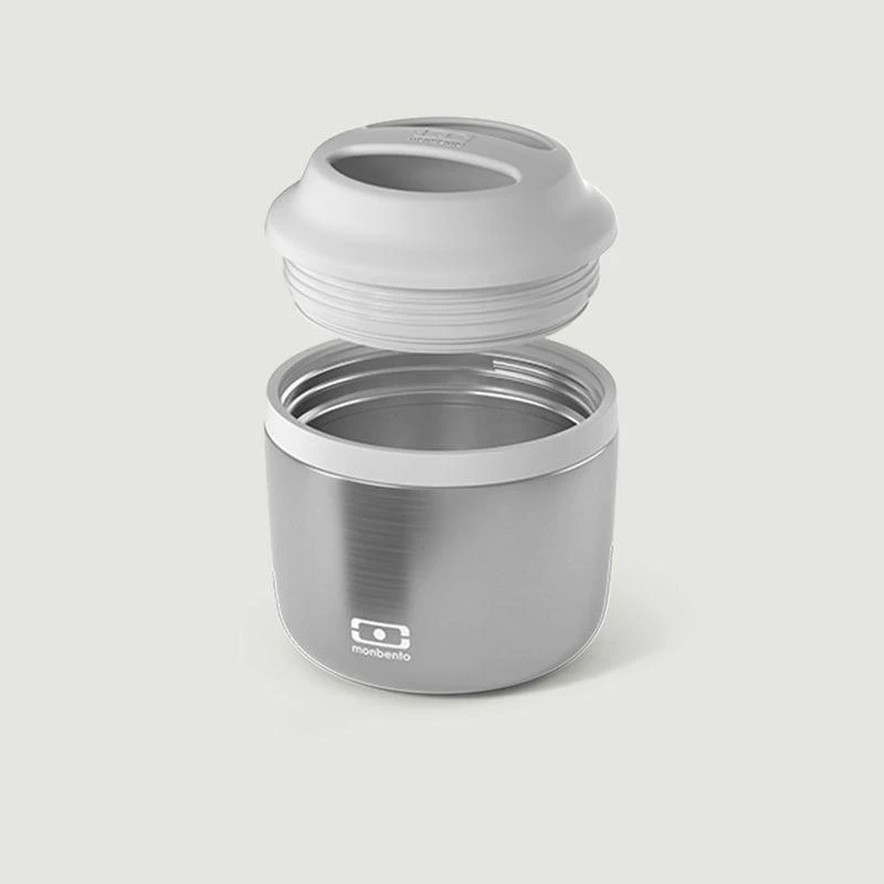 商品monbento|The insulated lunch box Silver MONBENTO,价格¥298,第3张图片详细描述