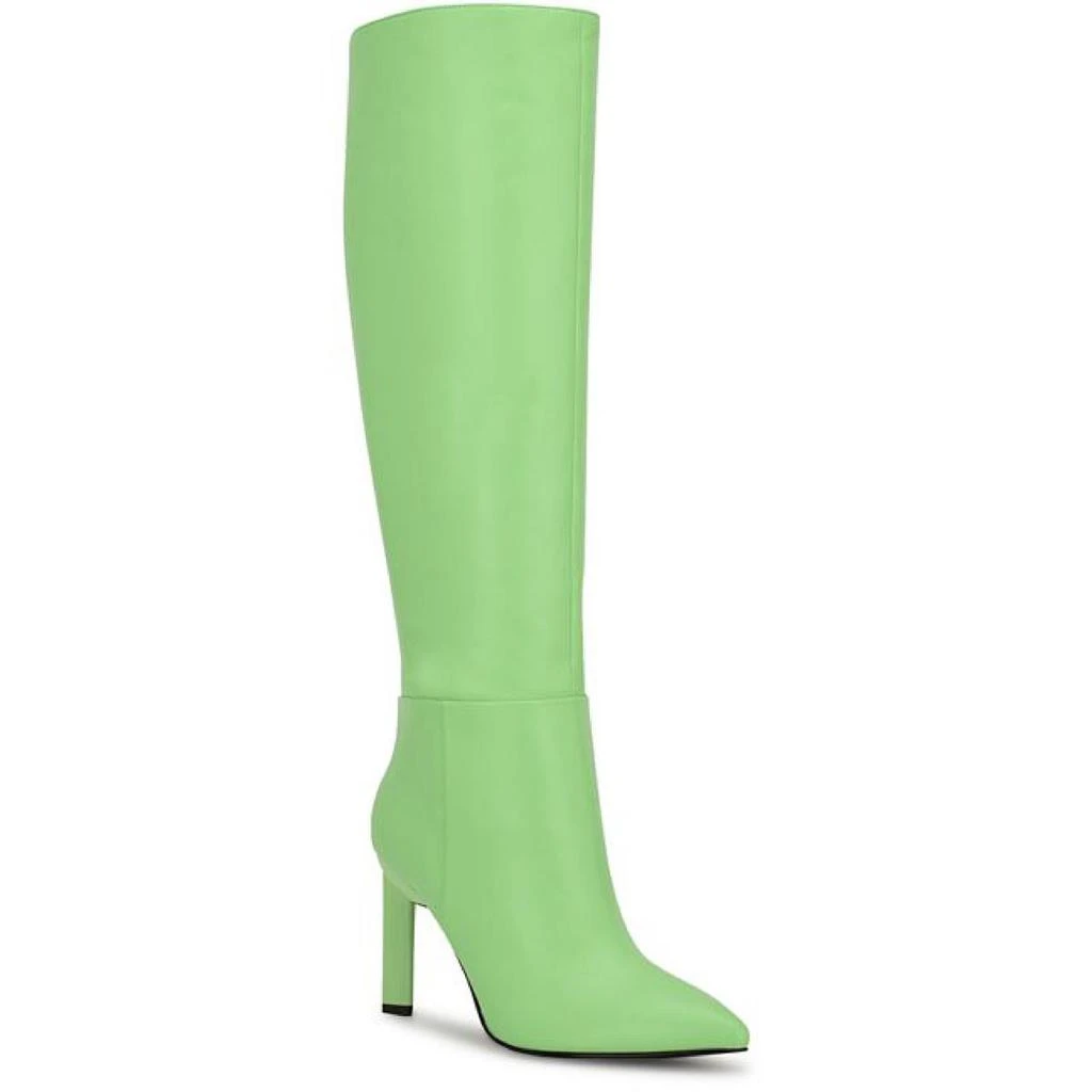商品Nine West|Nine West Womens Eardy 3 Faux Leather Pointed Toe Knee-High Boots,价格¥435,第1张图片