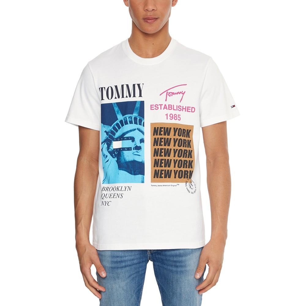 商品Tommy Hilfiger|Men's New York City Photo Short Sleeve T-shirt,价格¥237,第1张图片