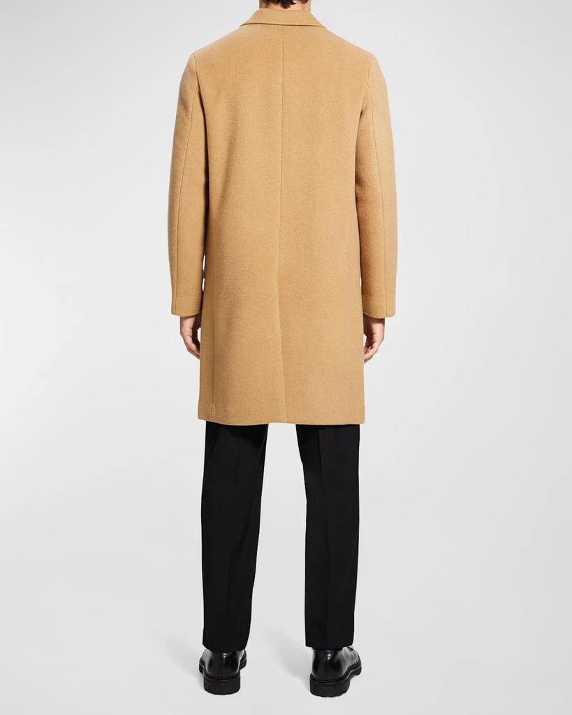 商品Theory|Men's Suffolk Wool Overcoat,价格¥1611,第4张图片详细描述