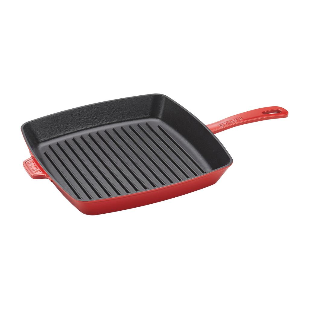 Staub Cast Iron 12-inch Square Grill Pan商品第5张图片规格展示