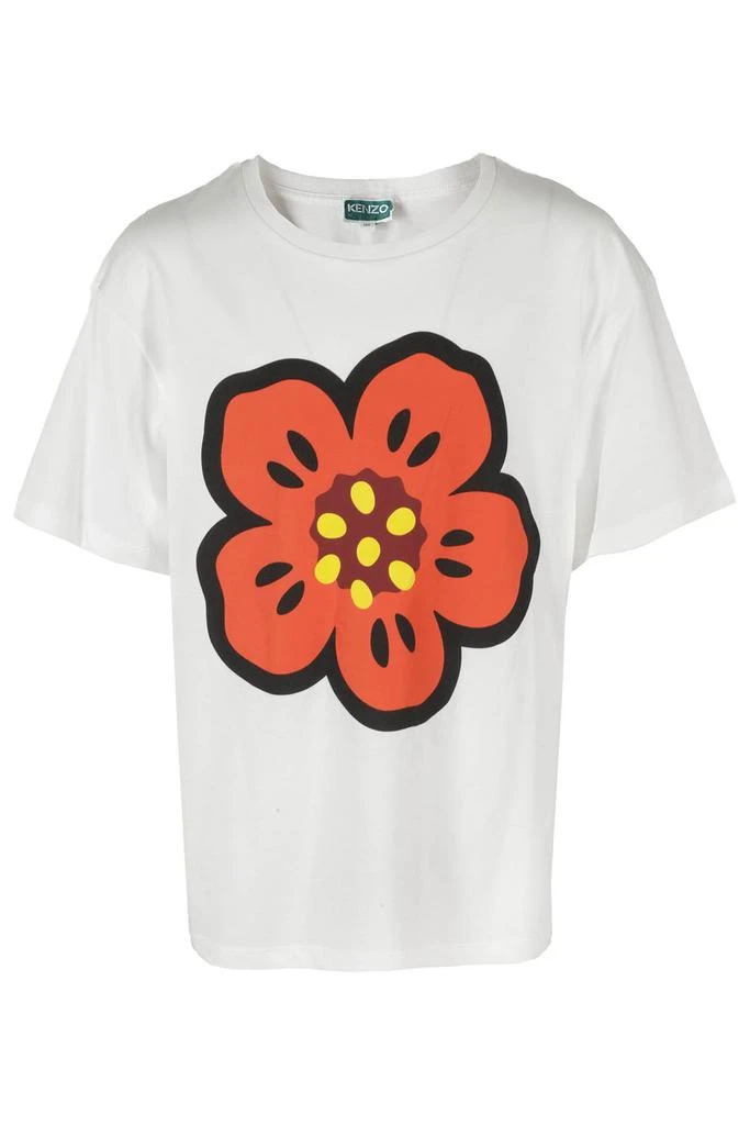 商品Kenzo|Kenzo Kids Ikebana Iconic Boke Crewneck T-Shirt,价格¥605,第1张图片