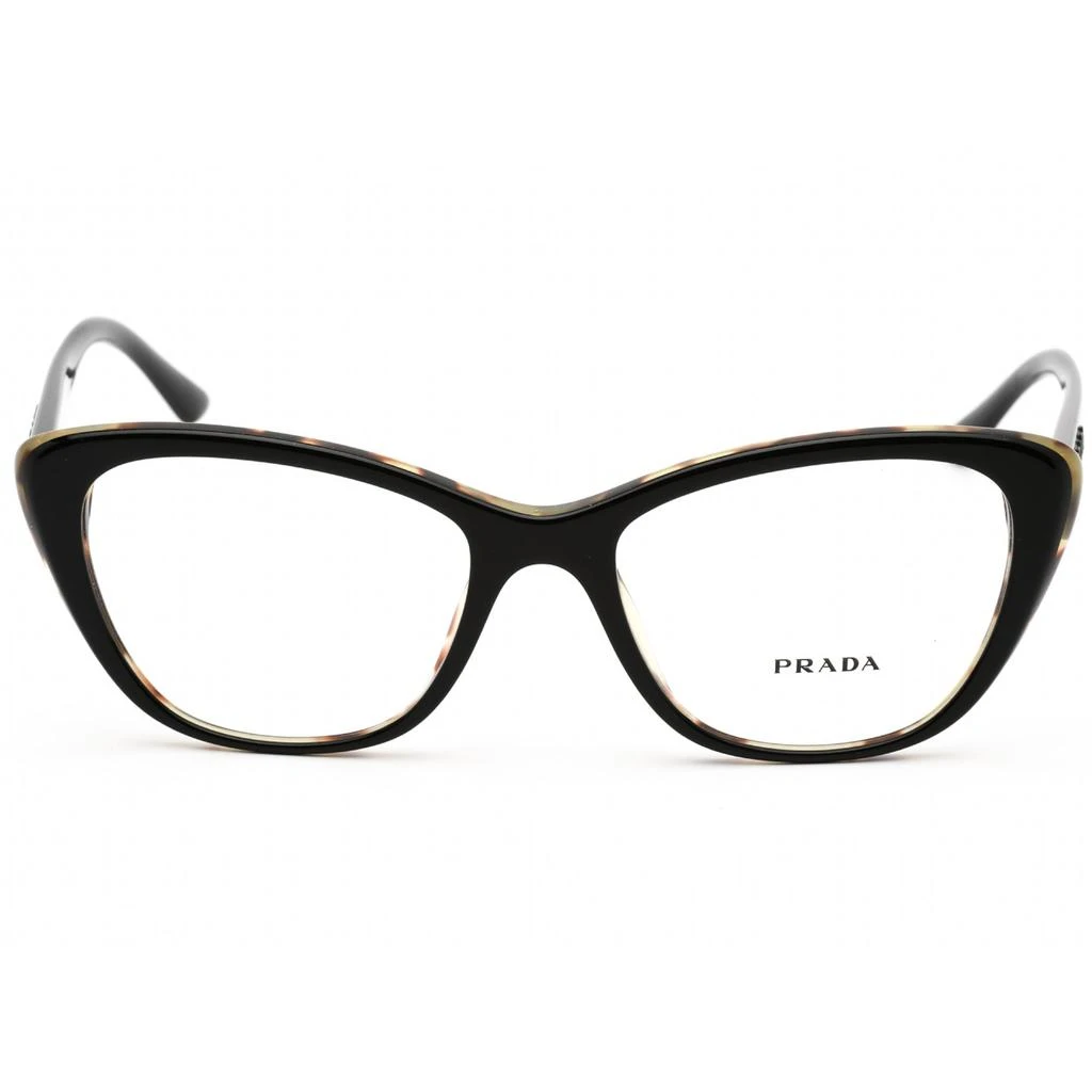 商品Prada|Prada Women's Eyeglasses - Black/Medium Havana Cat Eye Plastic Frame | 0PR 04WV 3891O1,价格¥921,第2张图片详细描述