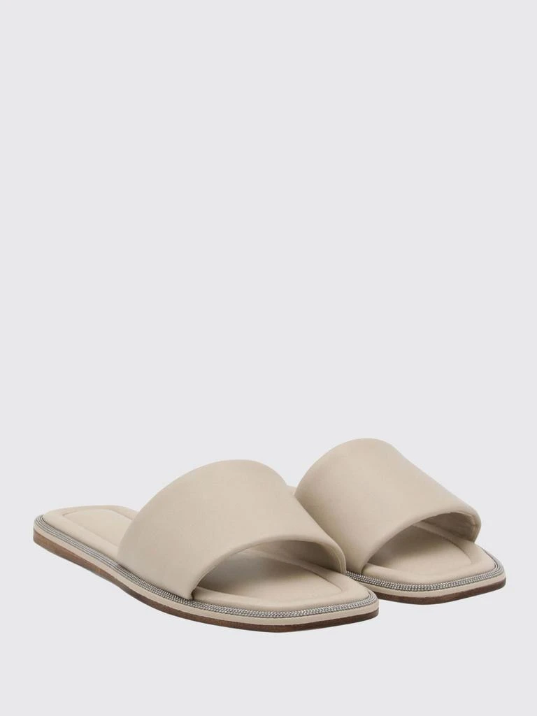 商品Brunello Cucinelli|Brunello Cucinelli sandal in nappa with monil,价格¥5272,第3张图片详细描述