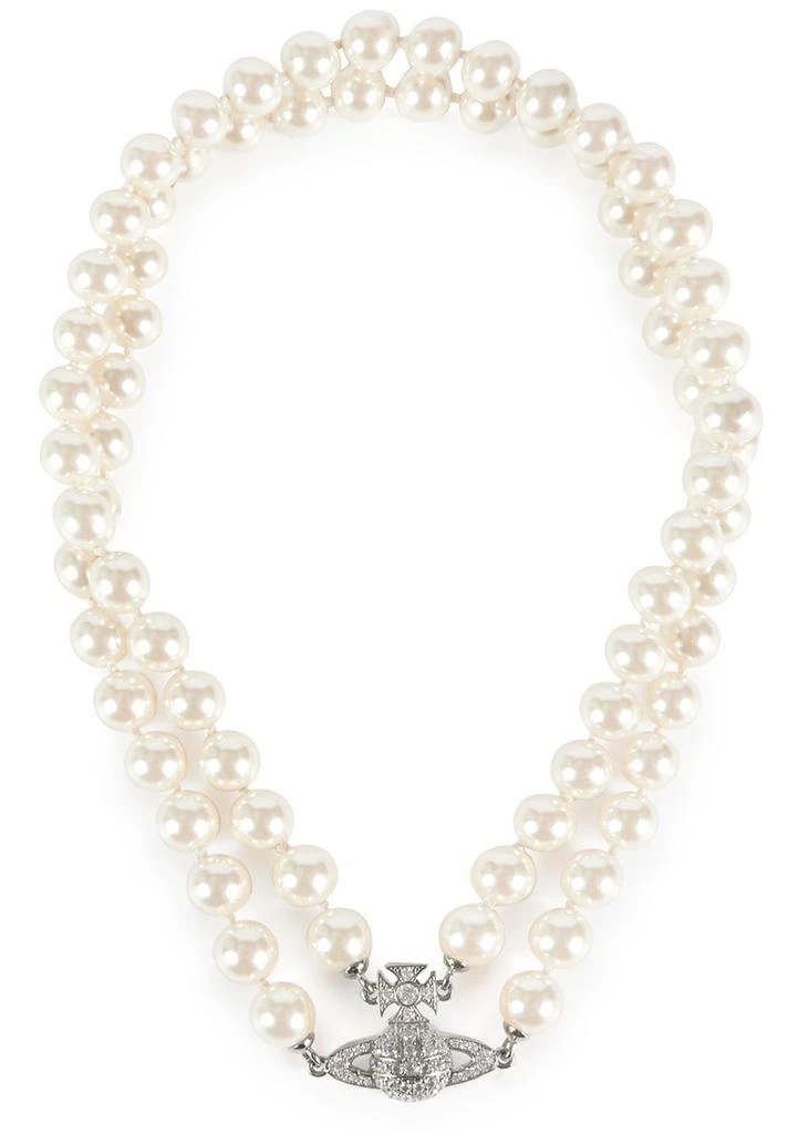 商品Vivienne Westwood|Graziella orb faux pearl choker,价格¥2657,第1张图片