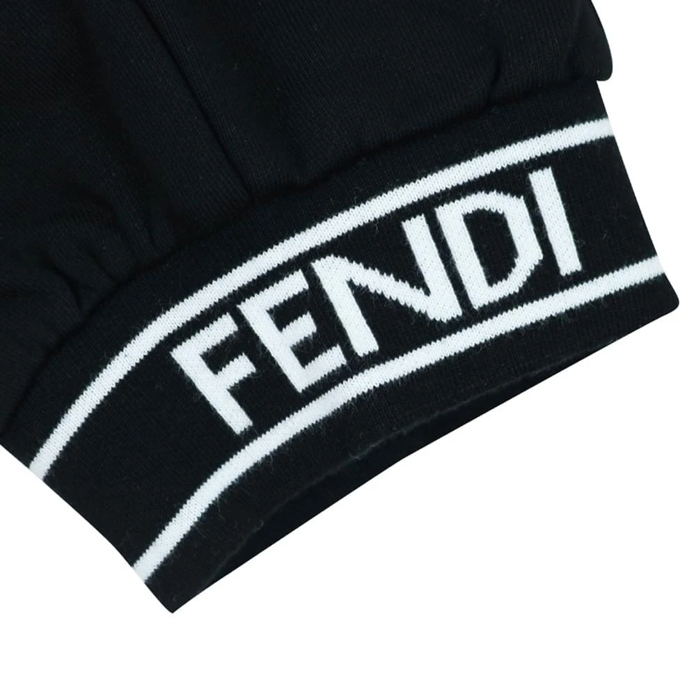 商品Fendi|Black Logo Trim Joggers,价格¥964,第2张图片详细描述