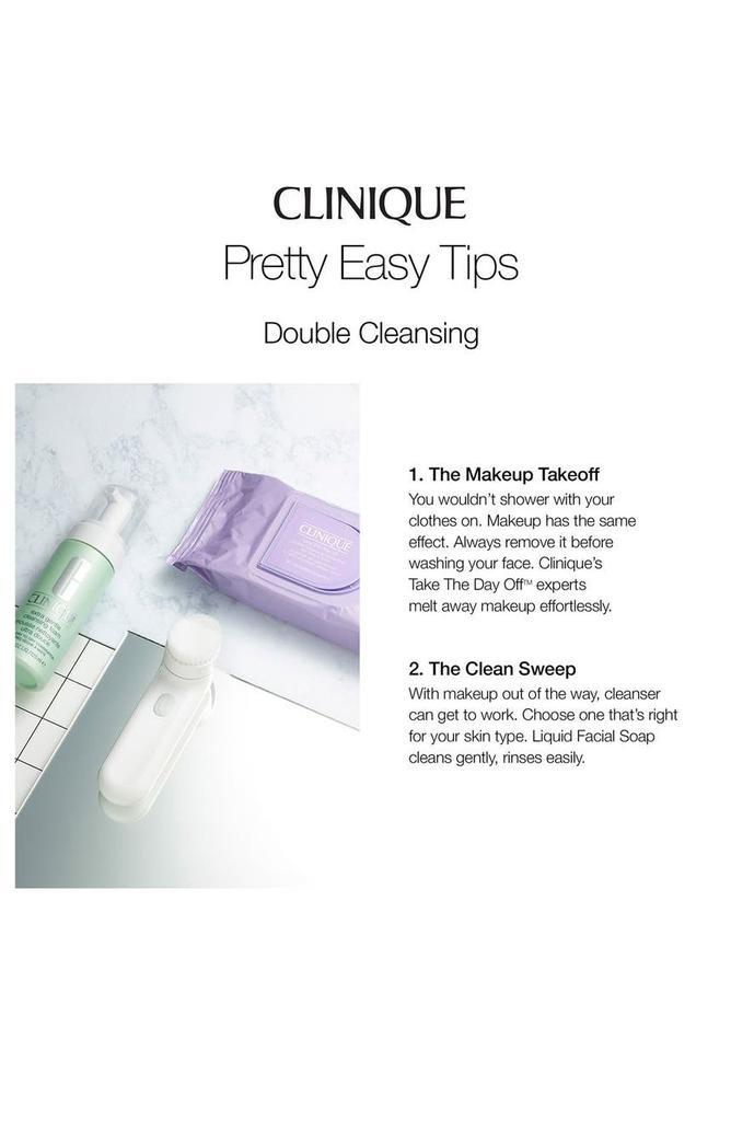 商品Clinique|Take the Day Off Makeup Remover Micellar Cleansing Towelettes for Face & Eyes,价格¥135,第6张图片详细描述