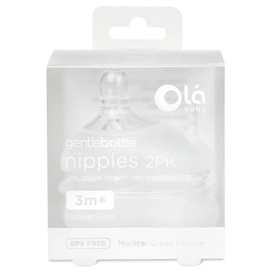 商品Olababy|100 % Gentle Bottle Silicone Nipple,价格¥25,第2张图片详细描述