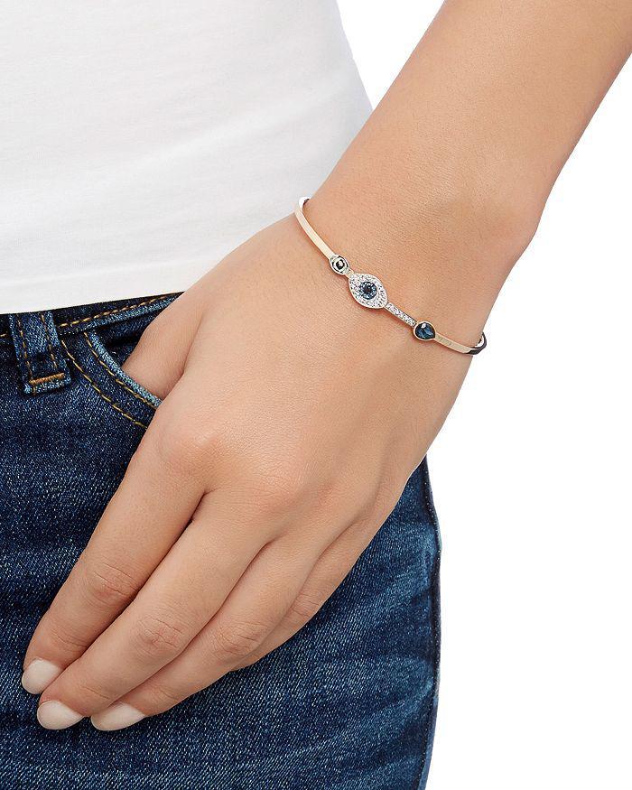 商品Swarovski|Symbolic Evil Eye Bangle Bracelet,价格¥925,第4张图片详细描述