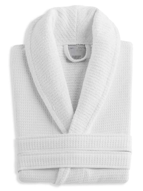 商品Enchante Home|Turkish Cotton Waffle Bathrobe,价格¥437,第1张图片详细描述