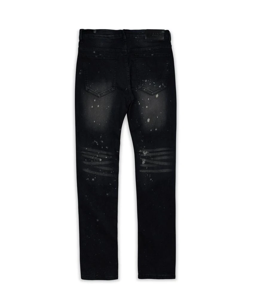 商品Reason Clothing|Morrison Dark Wash Paint Splatter Jeans,价格¥75,第3张图片详细描述