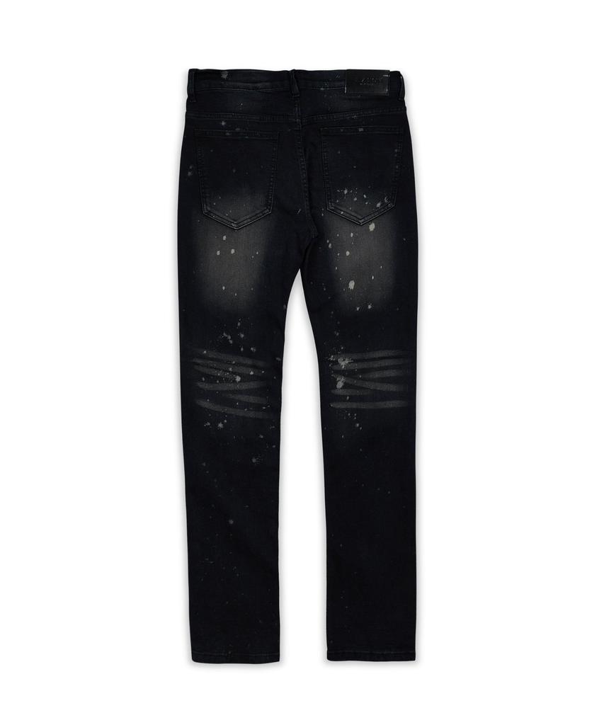 商品Reason Clothing|Morrison Dark Wash Paint Splatter Jeans,价格¥148,第6张图片详细描述