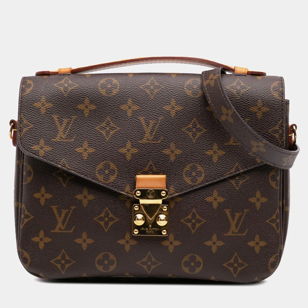 商品[二手商品] Louis Vuitton|Louis Vuitton Brown Monogram Pochette Metis,价格¥17972,第1张图片