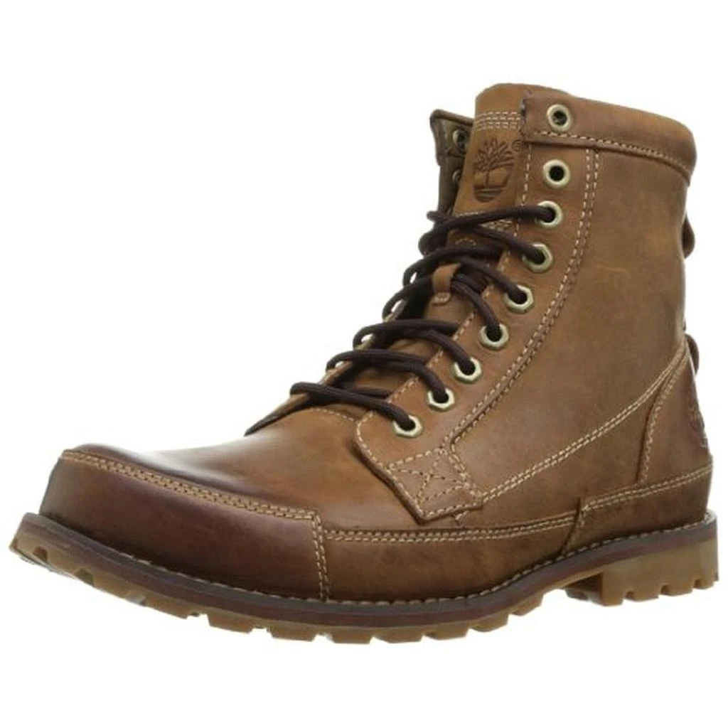 商品Timberland|Timberland Mens 6 In. Boot Leather Distressed Work Boots,价格¥475,第1张图片