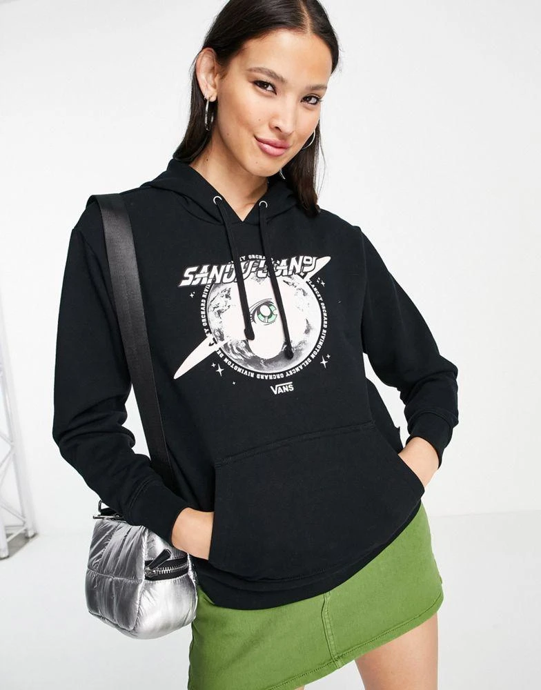 商品Vans|Vans X Sandy Liang hoodie in black,价格¥415,第1张图片
