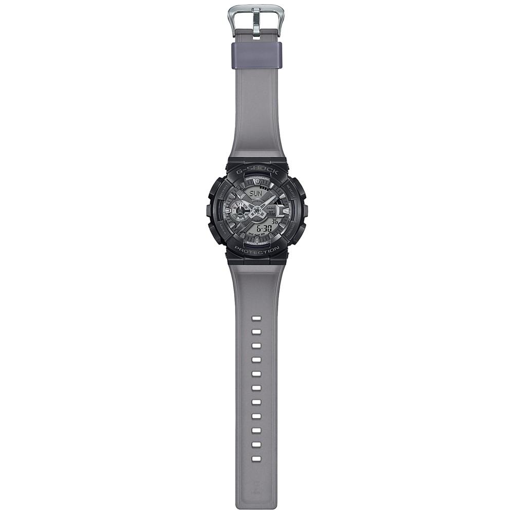 Men's Analog Digital Gray Resin Strap Watch 49mm商品第2张图片规格展示