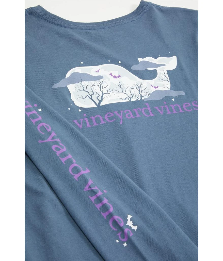 商品Vineyard Vines|Halloween Whale Long Sleeve Pocket T-Shirt (Toddler/Little Kids/Big Kids),价格¥151,第2张图片详细描述