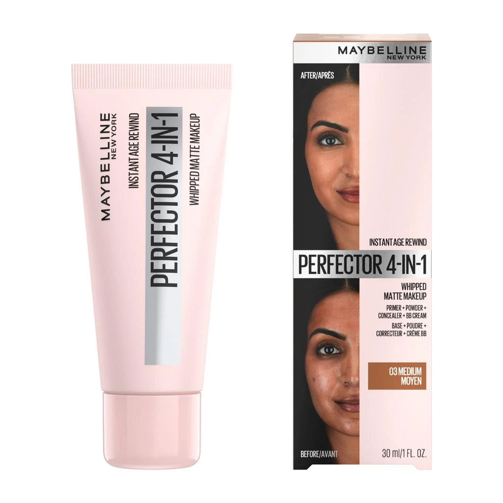 商品Maybelline|Instant Age Rewind Instant Perfector 4-in-1 Matte Makeup,价格¥107,第1张图片详细描述