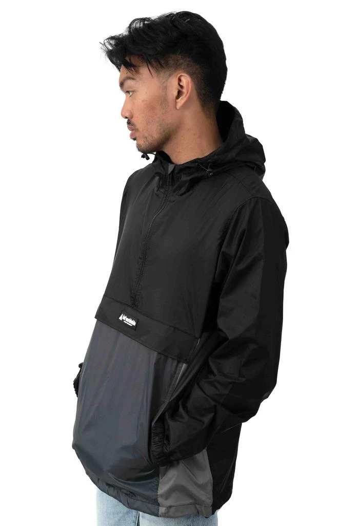 商品HUF|Wave Anorak Jacket - Black,价格¥322,第2张图片详细描述