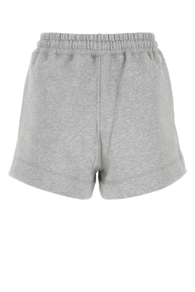 商品Ganni|Melange grey cotton blend shorts,价格¥778,第1张图片