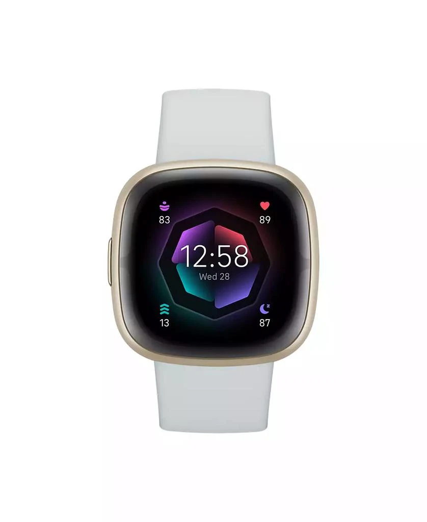 商品Fitbit|Sense 2 Blue Mist Soft Gold-Tone Smartwatch, 39mm,价格¥1868,第1张图片