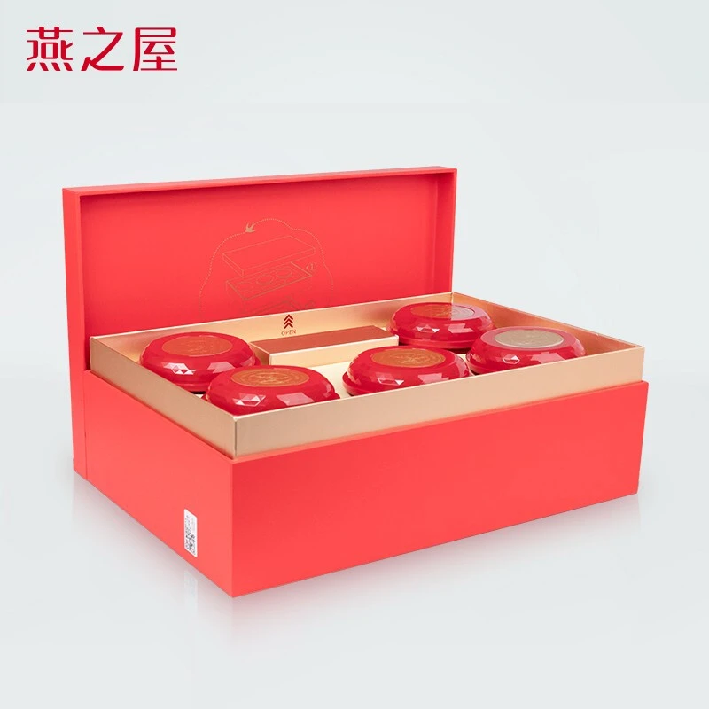 燕之屋小红碗 碗燕138g*10碗冰糖即食燕窝送礼礼品礼盒装 商品